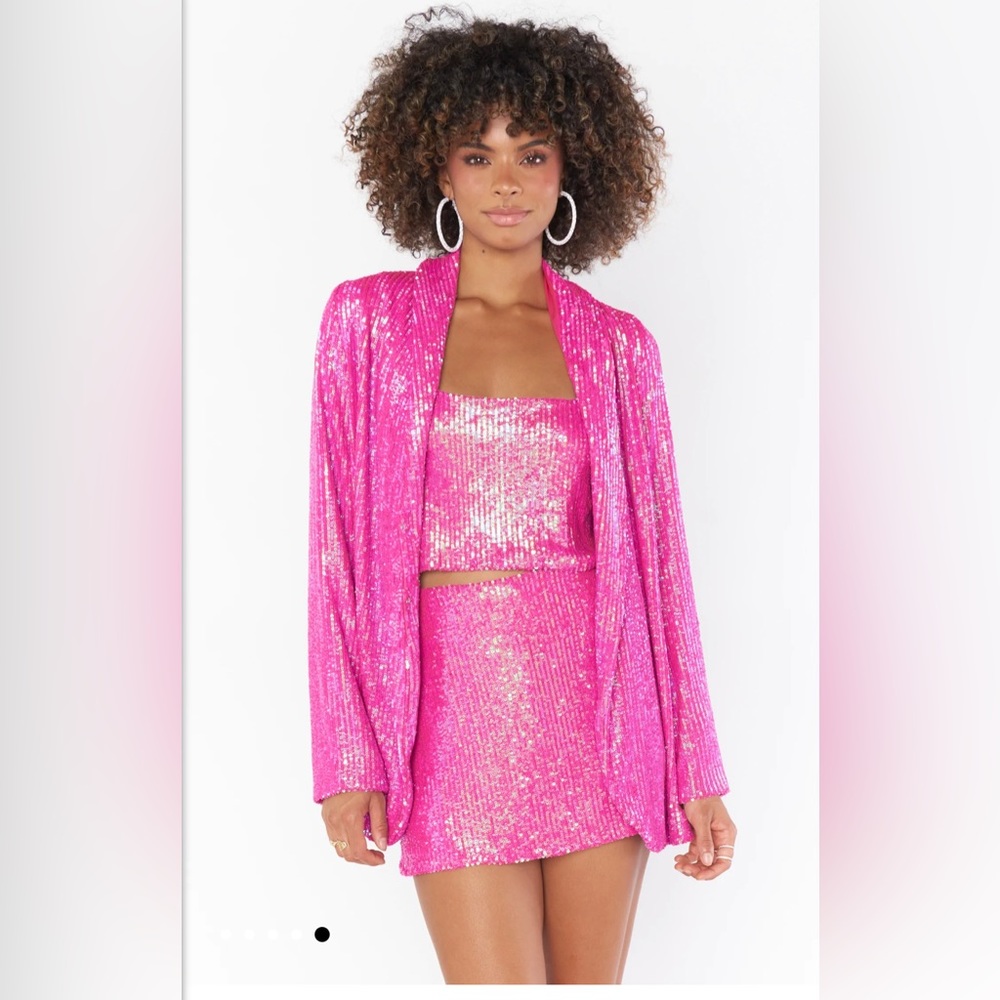 🪩 NYE OUTFIT PINK SEQUIN 🪩3 piece suit by Show me your Mumu